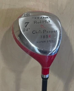 NEW Krank Red Hot Chili Pepper #7 Wood Graphite Regular Standard Mens Length - Picture 1 of 2