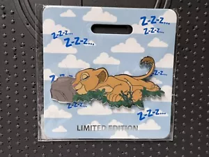 Spilla Jumbo Disney D23 Expo WDI MOG Il Re Leone Nala Cat Nap 2019 LE 300 - Foto 1 di 2