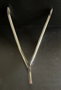 Giant Aluminum Wishbone Sculpture 17" Large Oversized Decoration ART Piece - Picture 1 of 9