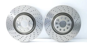 GELOCHTE BREMSSCHEIBEN VORNE FÜR AUDI 2.0 Q3 2018- S3 2013- SQ2 2019- 340mm - Bild 1 von 3