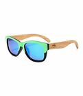 AMEXI Polarized Wooden Sunglasses for Men/Women - UV Protection Square