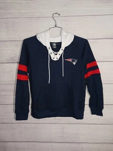 NFL Football New England Patriots Hoodie Sweatshirt Womens Large NEW $65 TAGS - Picture 1 of 5