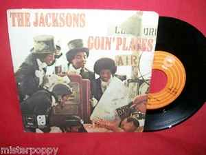 JACKSONS Goin' Places/Do what you wanna 1977 ITALY 7"+PS 45giri MINT- - Imagen 1 de 1