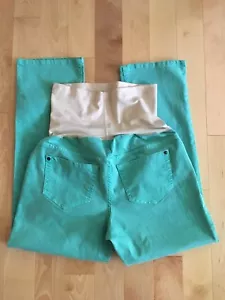Jeans donna Liz Lange maternità verde mare taglia 6 - Foto 1 di 4