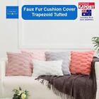 Soft Plush Fur Cushion Cover Tufted Knit Pillow Case Home Decor Sofa Throw