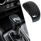 Carbon Fiber Inner Gear Shift Knob Trim Cover For Honda Civic 11th 2022-2023