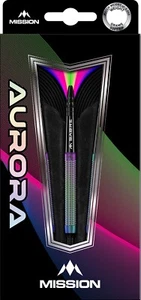 Mission Aurora Darts - Steel Tip - 90% Tungsten - Coral PVD - 23g - Picture 1 of 7