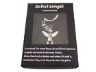 Schlsselanhnger Schutzengel Talismann L ca.10,5cm glnzend silberfarbig Metall