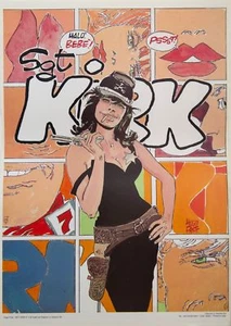 HUGO PRATT,SGT KIRK 3 POSTER 50X70 - Picture 1 of 1
