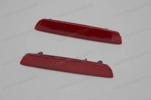 1 par de luces reflectoras traseras de lente roja para Chevrolet Trax 2014-2016 - Imagen 1 de 6