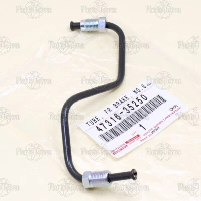 Tubo de manguera de freno delantero 4RUNNER 4RUNNER nuevo OEM genuino Toyota 1996-2002 No. 6 4731635250 Foto 1 de 4