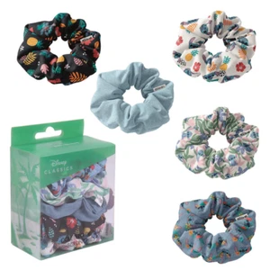 SCRUNCHIES STITCH DISNEY ELASTICI PER CAPELLI IN TELA 5 PEZZI IN CONFEZIONE - Foto 1 di 8