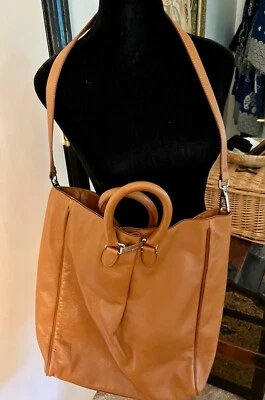 Bolso de Mano Maison Margiela Cuero Natural Coñac Foto 1 de 4