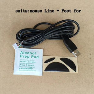 NEW Logitech MX518 G400/S Mice Repair kits:USB mouse cable/Line&Mouse Feet/Skate - Picture 1 of 2