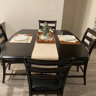 Ashley Furniture Dining Table - seats 6 - Image 1 of 3