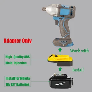 Adaptador para Herramientas Hércules 20v Para Batería Makita 18v con Protección contra Descargas - Imagen 1 de 9