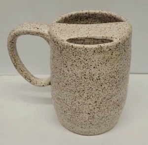 Speckled Left Handed Mug With Tea Bag Catch - Picture 1 of 12