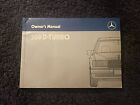 Mercedes-Benz MB 1987 W124 300D Diesel Sedan Owner’s Manual Handbook OEM NOS