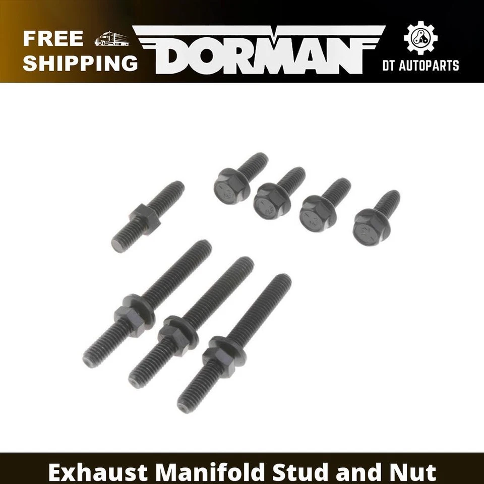 Гайка и шпилька выпускного коллектора для Ford F-100 Dorman 1980-1983 годов выпуска 1981 1982 годов выпуска - Изображение 1 из 4