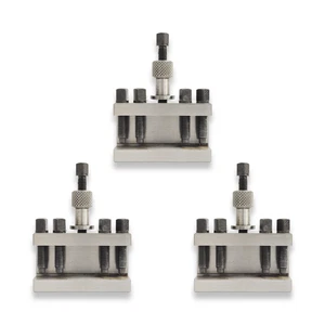 T63 QUICK CHANGE HOLDERS X 3 T1 COLCHESTER SIZE 20MM CAPACITY BY RDGTOOLS - Picture 1 of 4