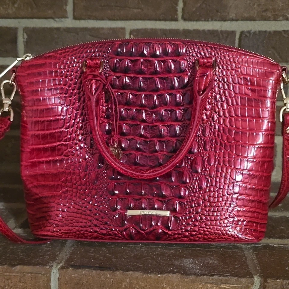 CARTERA GRANDE DUXBURY BRAHMIN ROJO RADIANTE Foto 1 de 4