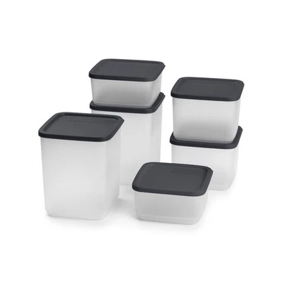 Set 6 Contenitori ERMETICI TUPPERWARE / 2 Da 650ml / 2 Da 1. Lt / 2 Da 1.8 Lt - Immagine 1 di 2