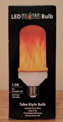 EZ Illuminations LED 120V 1.5 W Flame Bulb - Image 1 of 4