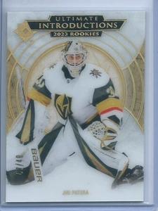 Jiri Patera Introductions Rookie Gold /49 2023-24 Upper Deck Ultimate Collection - Picture 1 of 2