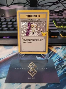 Imposter Professor Oak 73/102 - Celebrations Classic Collection - Poké TCG (NM) - Picture 1 of 1