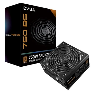 EVGA 750 B5 80 Plus BRONZE 750W Fully Modular Power Supply - Afbeelding 1 van 8