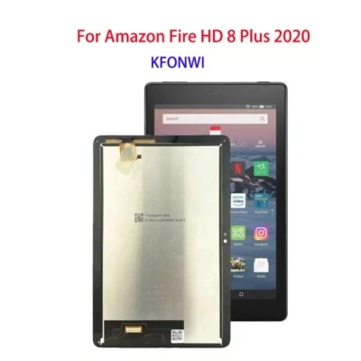 8" For Amazon Fire HD 8 Plus 2020 10th Gen KFONWI LCD Display Screen Digitizer - Image 1 of 4