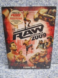 DVD WWE RAW the Best of 2009 3 disc sleepcover NEW SEALED - Picture 1 of 3