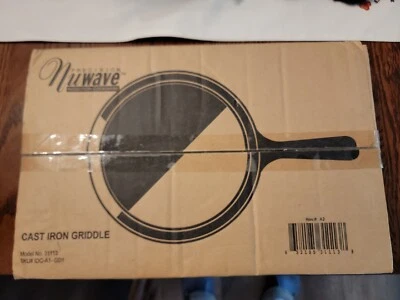 Plancha de hierro fundido negra NuWave 31113 NUEVA  Foto 1 de 2