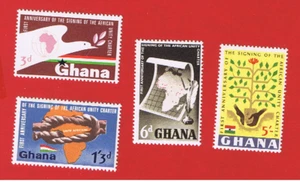 Ghana #171-174  MNH OG   Unity  Free S/H - Picture 1 of 1