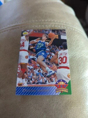 1992-93 Upperdeck Top Prospects # 472 Christian Laettner Rookie Duke  Foto 1 de 2