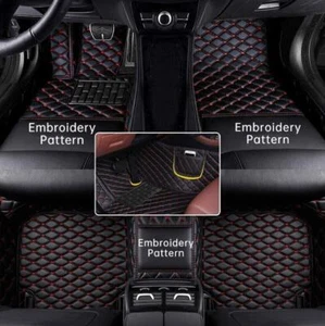 Car Mats For Jeep Commander Renegade Front Rear Luxury Carpets All Weather Pads - Picture 1 of 25