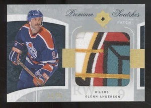 2010 Upper Deck Premium Swatches Glenn Anderson 11/25 Patch - Bild 1 von 1