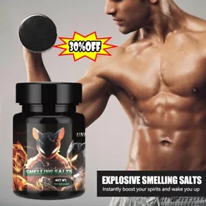 Nose Slap Smelling Salts Ammonia Inhalant Alert Workout Gym Powerlifting - Picture 1 of 15