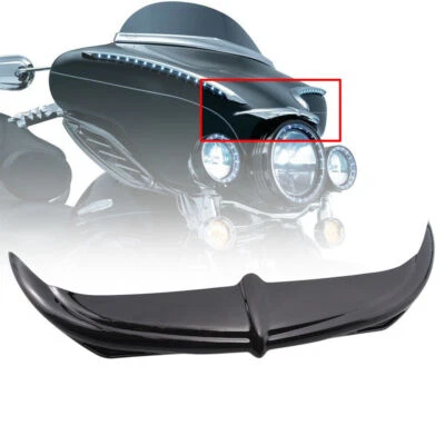 Borde de carenado de ala de murciélago para Harley Tri Glide ultra clásica FLHTCUTG FLHTCU Foto 1 de 4