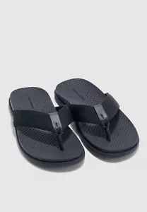 Skechers Men Flip Flop Shoes Vesto Galego Memory Foam Sandal 65466 Black Size 10 - Picture 1 of 9
