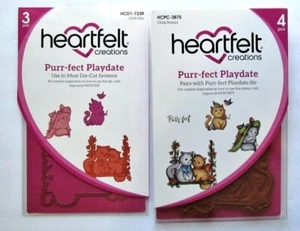 Heartfelt Creations Purr-fect Playdate Stempel- und Stanzenset - Bild 1 von 3