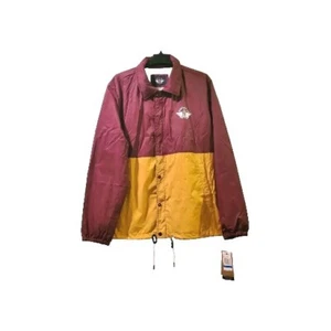 Dockers Multi Sports Outdoor Jacket Men's Size XL Burgandy Yellow NWT DM9RN915 - Picture 1 of 11