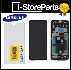 DISPLAY LCD ORIGINALE SERVICE OEM SAMSUNG A14 4G SM-A145 P R SCHERMO TOUCH FRAME - Afbeelding 1 van 2