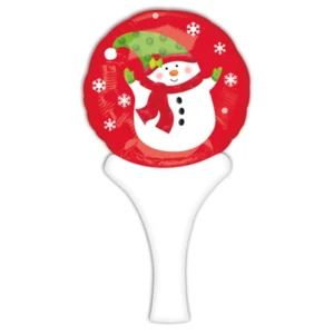 Schneemann Ballon Aufblasen Ein Spaß Ballon Handballon 12" Strumpf Füller - Bild 1 von 1