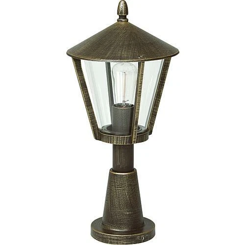 Außenleuchte Sockelleuchte Landhausstil IP44 stehend 1x E27 Albert max 75W - Bild 1 von 2