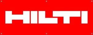 HILTI TOOLS 3'X8' VINYL BANNER MAN CAVE GARAGE SIGN CONSTRUCTION CONTRACTORS  - Picture 1 of 1