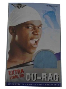 Paquete de 2 Durag Extra Largo Expansión Ajuste Transpirable Todas las Cabezas Tamaños Cielo Azul - Imagen 1 de 1