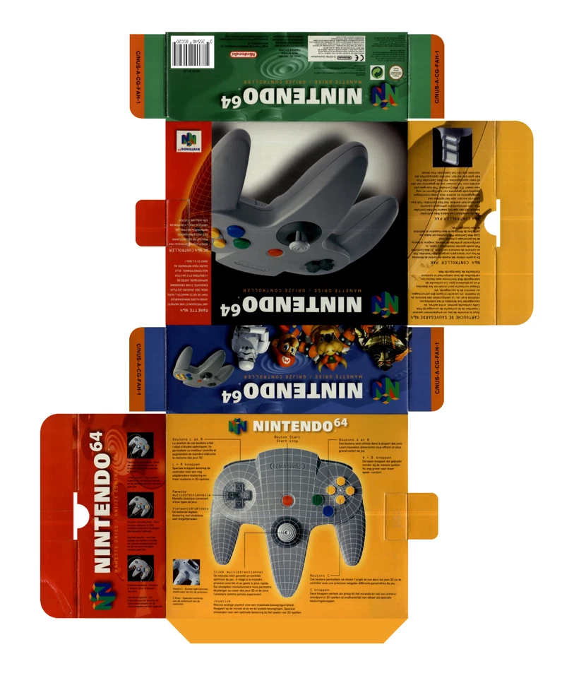 Nintendo 64 Controller Box  - Photoshop Art To Print - Image 1 of 4