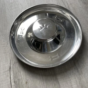Stainless Steel Puppy Bowl, Pet Feeding Dish for Litter Pets. Good Condition. - Picture 1 of 1