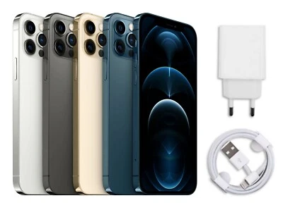 Apple iPhone 12 Pro Max - 128 256 512GB - WIE NEU - Silber Blau Graphit Gold - Bild 1 von 4